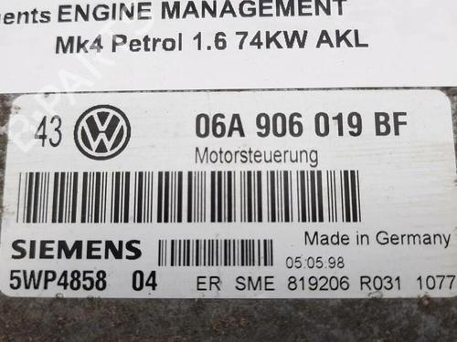 Centralina motore VW GOLF IV (1J1) 1.6 | BP29647626M57 