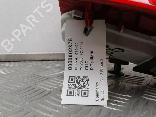 Højre baglygte RENAULT CLIO II (BB_, CB_) 1.2 (BB0A, BB0F, BB10, BB1K, BB28, BB2D, BB2H, CB0A,... | BP29645337C35 