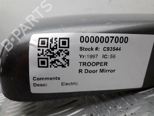 Right mirror ISUZU TROOPER II (UB) 3.1 TD | BP29645620C27 