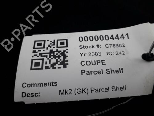 Rear parcel shelf HYUNDAI COUPE II (GK) 1.6 16V | BP29645460C85 