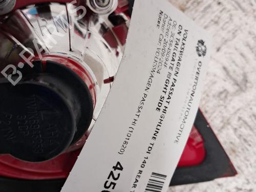 Right taillight VW PASSAT B6 (3C2) 2.0 TDI 16V | BP29666450C35
