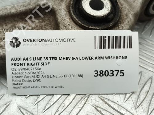 Højre fortil bærearm AUDI A4 B9 (8W2, 8WC) 1.4 TFSI | BP29659389M13 