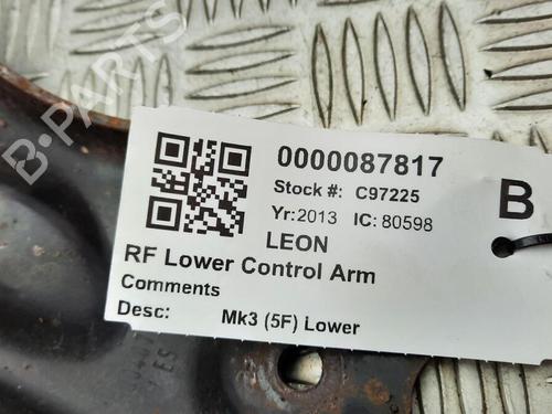 Right front suspension arm SEAT LEON (5F1) 1.6 TDI | BP29647978M13 