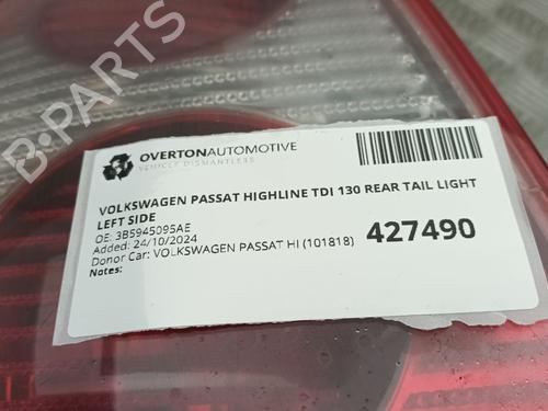 Venstre Baklys VW PASSAT B5.5 (3B3) 1.9 TDI | BP29667081C34 