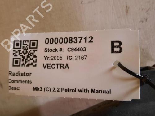 Kjøler VAUXHALL VECTRA Mk II (C) GTS (Z02) 2.2 direct | BP29647898M31