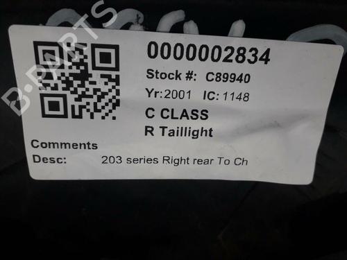 Right taillight MERCEDES-BENZ C-CLASS Coupe (CL203) C 230 Kompressor (203.747) | BP29645326C35