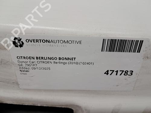 Hood CITROËN BERLINGO Box Body/MPV (B9) 1.6 HDi 75 | BP30841558C1 