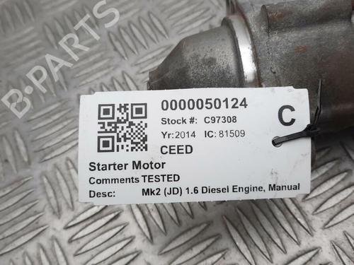 Starter KIA CEE'D (JD) 1.6 CRDi 128 | BP29646921M8 