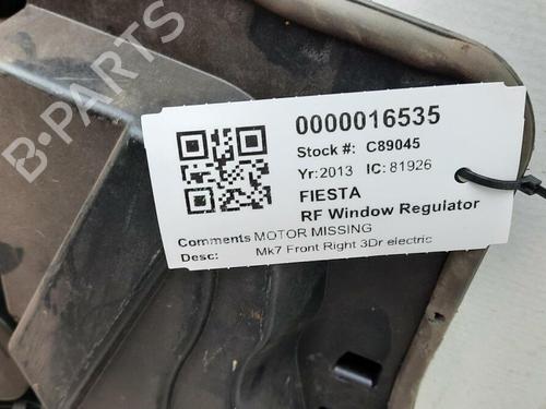 Rudehejsemekanisme Højre foran FORD FIESTA VI (CB1, CCN) 1.0 EcoBoost | BP29646164C23