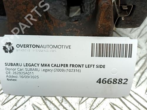 Left front brake caliper SUBARU LEGACY IV (BL) 2.0 D AWD (BLD) | BP29685274M105
