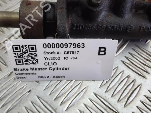Brake master cylinder RENAULT CLIO II (BB_, CB_) 1.2 (BB0A, BB0F, BB10, BB1K, BB28, BB2D, BB2H, CB0A,... | BP29648113M77