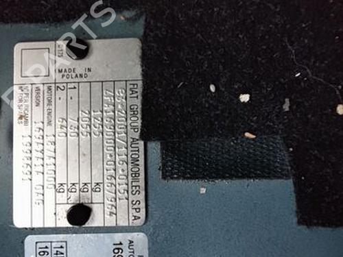 Passenger airbag FIAT PANDA (169_) 1.2 (169AXF2A, 169AXF1A) | BP29675934C10 