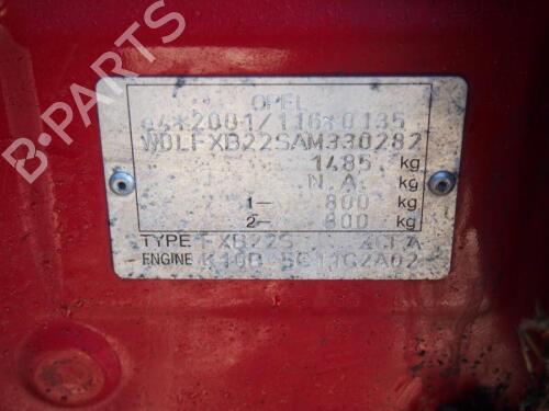 Front left panel VAUXHALL AGILA Mk II (B) (H08) 1.0 12V | BP29677634C58