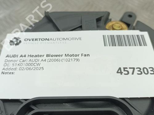 Ventilator motor AUDI A4 B7 (8EC) 1.8 T | BP29679767M62 