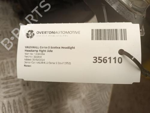 Faro derecho VAUXHALL CORSA Mk III (D) (S07) 1.0 i 12V (L08) | BP29657692C29