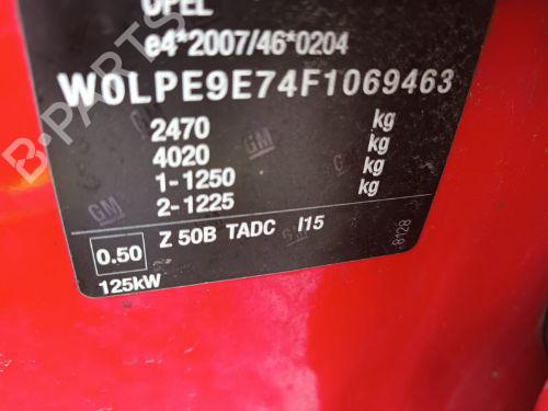 Fuel flap VAUXHALL ZAFIRA Mk III (P12) 2.0 CDTi (75) | BP29658417C131 