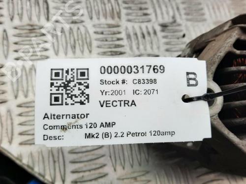 Alternator VAUXHALL VECTRA (B) Hatchback (J96) 2.2 DTI 16V (F68) | BP29646419M7 
