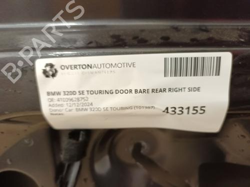 Right rear door BMW 3 (E90) 318 d | BP29669086C5