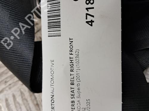 Front right seatbelt SKODA OCTAVIA II Combi (1Z5) 2.0 TDI 4x4 | BP30841685I25