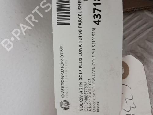 Hattehylde VW GOLF PLUS V (5M1, 521) 1.9 TDI | BP29670782C85