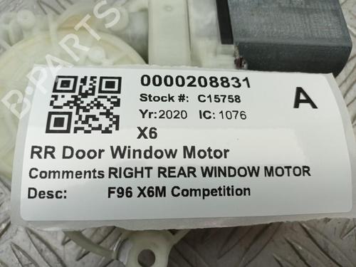 Right rear window motor BMW X6 (G06, F96) xDrive M 50 d | BP29650462E22