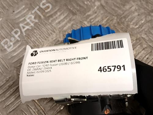 Sikkerhetsbelte foran høyre FORD FUSION (JU_) 1.6 TDCi | BP29684580I25 