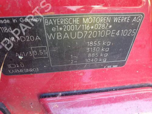 Front left seatbelt BMW 1 (E87) 118 d | BP29651132I26 