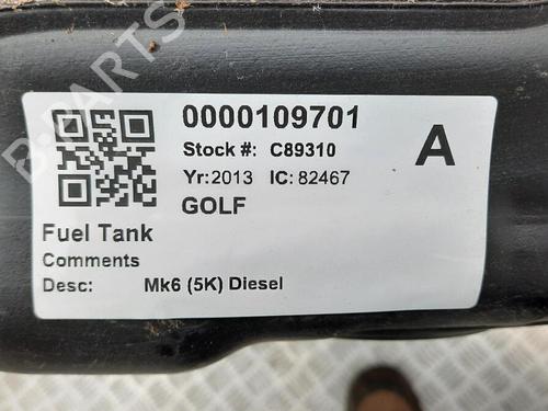 Fuel tank VW GOLF VII (5G1, BQ1, BE1, BE2) 2.0 TDI | BP29648324C62 