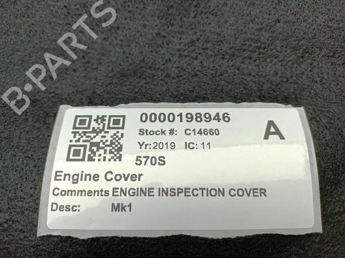 Upper protection MCLAREN 570S 3.8 | BP28632503M93 