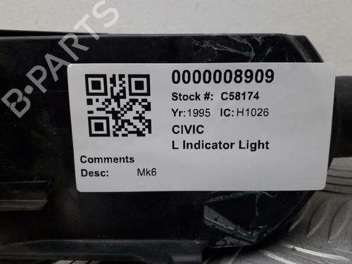 Left front indicator HONDA CIVIC V Hatchback (EG, EH) 1.5 i 16V (EG4) | BP30093419C32