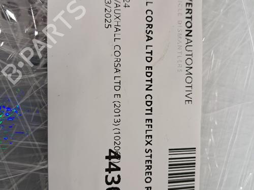 Sistema audio VAUXHALL CORSAVAN Mk III (D) Hatchback Van (S07) 1.3 CDTI | BP29673543E6 