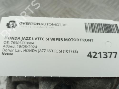 Front wiper motor HONDA JAZZ III (GE_, GG_, GP_, ZA_) 1.2 (GG1) | BP29665730M29 