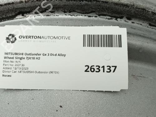 Rim MITSUBISHI OUTLANDER II (CW_W) 2.2 DI-D 4WD | BP29652392C45 