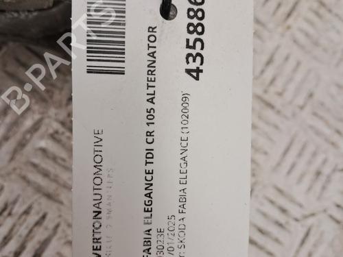 Alternator SKODA FABIA II Combi (545) 1.6 TDI | BP29670271M7