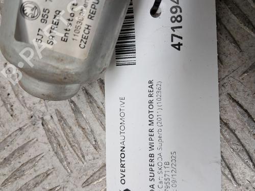 Rear wiper motor SKODA OCTAVIA II Combi (1Z5) 2.0 TDI 4x4 | BP30841662M102 