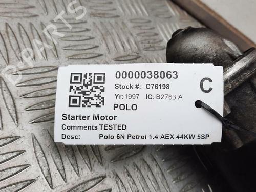 Starter VW POLO III (6N1) 60 1.4 | BP29646555M8 