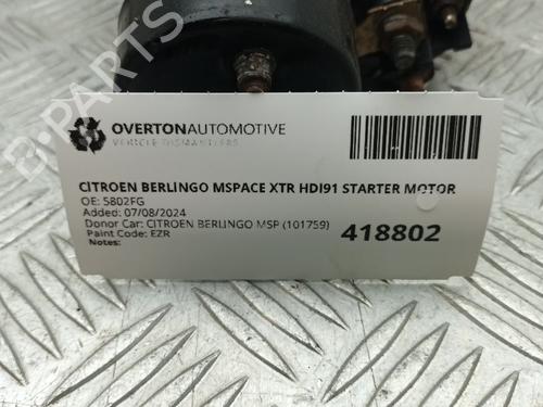 Anlasser CITROËN BERLINGO MULTISPACE (B9) 1.6 HDi 90 | BP29664961M8 
