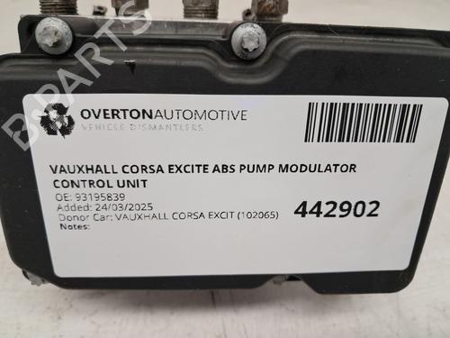 Inne VAUXHALL CORSA Mk III (D) (S07) 1.0 (L08) | BP29673459O1