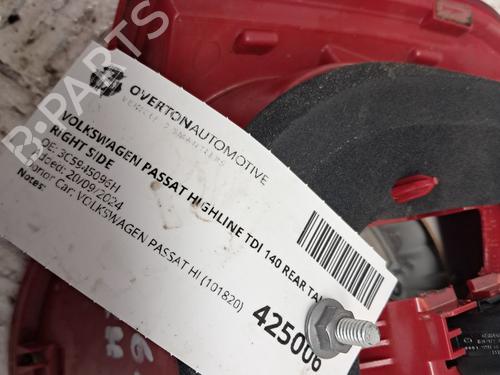 Right taillight VW PASSAT B6 (3C2) 2.0 TDI 16V | BP29666451C35