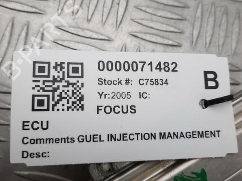 Engine control unit (ECU) FORD FOCUS II Turnier (DA_, FFS, DS) 1.6 TDCi | BP29647569M57 