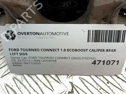 Left rear brake caliper FORD TOURNEO CONNECT / GRAND TOURNEO CONNECT V408 MPV 1.0 EcoBoost | BP30189783M107