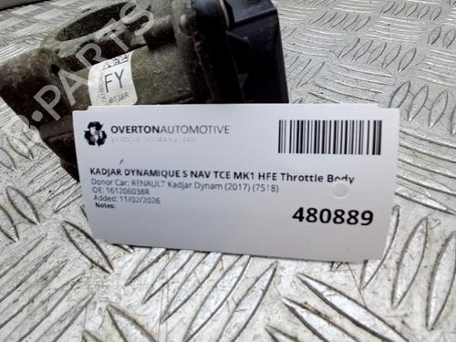 Throttle body RENAULT KADJAR (HA_, HL_) 1.2 TCe 130 (HLMR) | BP32254675M82 