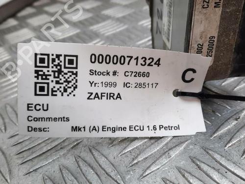 Engine control unit (ECU) VAUXHALL ZAFIRA A (T98) 1.6 16V | BP29647558M57