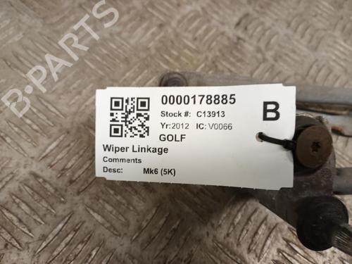 Front wipers mechanism VW GOLF VI (5K1) 1.6 MultiFuel | BP29649727C83 
