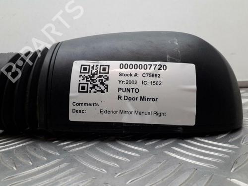 Retrovisor derecho FIAT PUNTO (188_) 1.2 60 (188.030, .050, .130, .150, .230, .250) | BP29645711C27 