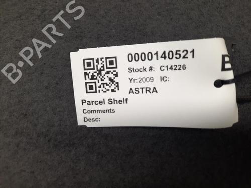Rear parcel shelf VAUXHALL ASTRA Mk V (H) Estate (A04) 1.9 CDTi 16V (L35) | BP30117979C85 