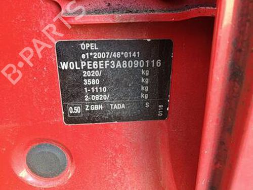 Rear center seatbelt VAUXHALL ASTRA Mk VI (J) Estate (P10) 2.0 CDTi | BP29674374I27 