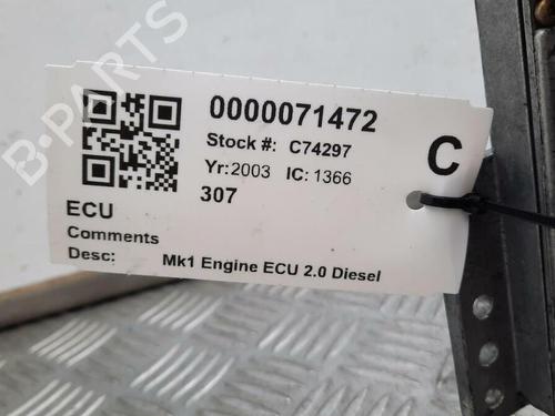 Engine control unit (ECU) PEUGEOT 307 (3A/C) 2.0 HDi 90 | BP29647568M57 