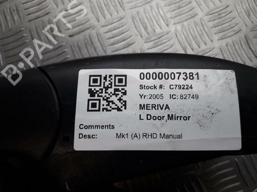 Left mirror VAUXHALL MERIVA A (X03) 1.4 16V Twinport | BP29645662C26