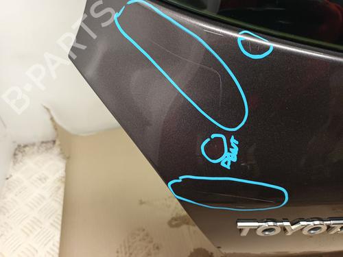 Tailgate TOYOTA YARIS (_P9_) 1.33 VVT-i (NSP90_, NSP90R) | BP29668196C6